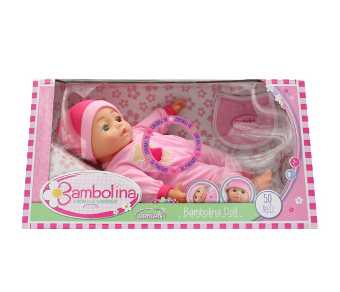 Igračka Bambolina Flora 50 riječi