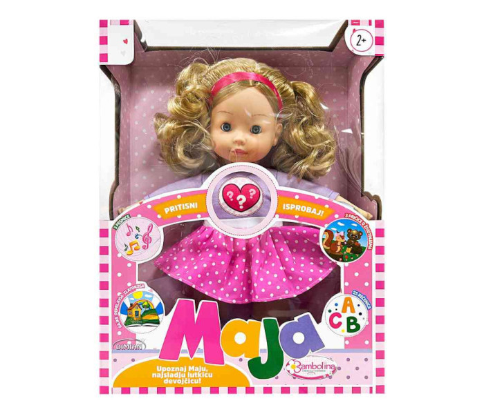Igračka moja prva bambolina Maja 36cm.