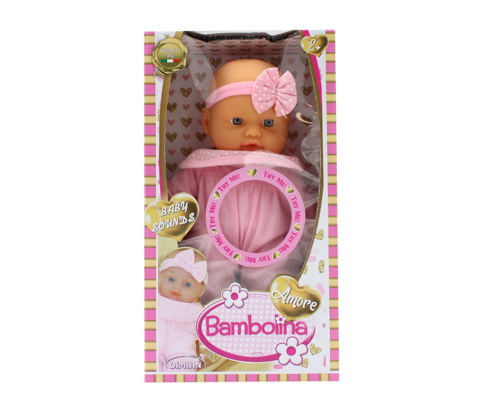 Igračka Bambolina baby amore sa zvukom