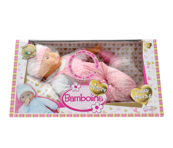 Igračka Bambolina amore 36cm. sa zvukom