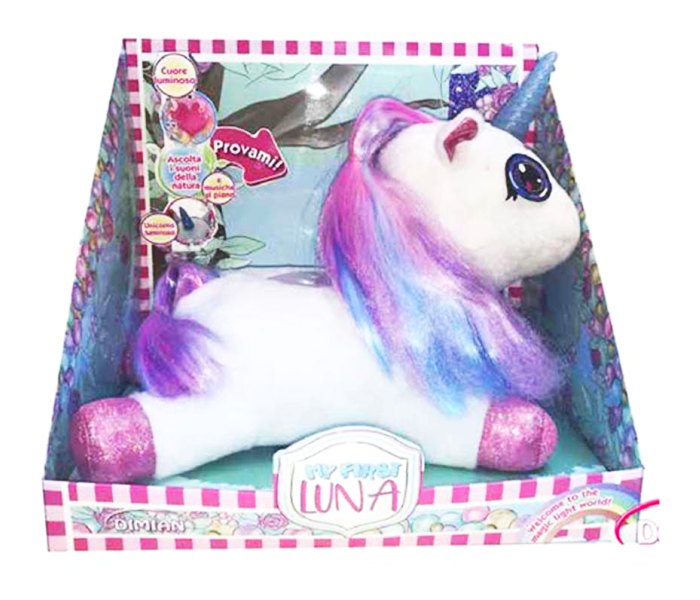 Igračka Bambolina Luna mini jednorog