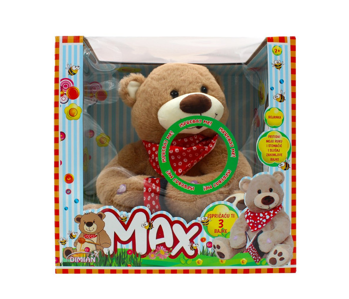 Igračka Meda  Max priča bajke
