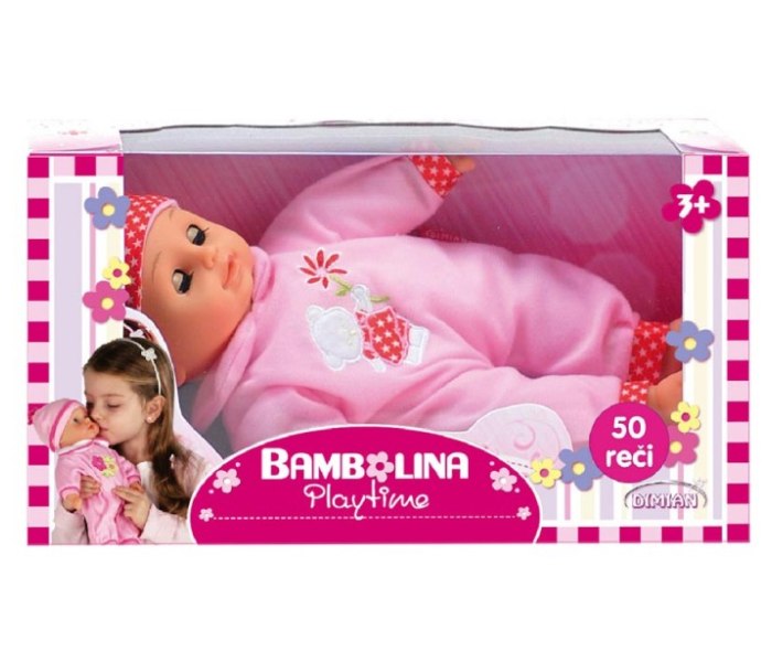Bambolina prica 50 reci 33cm.