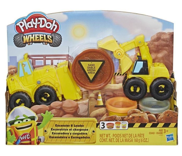 Igracka Playdooh wheels escavator