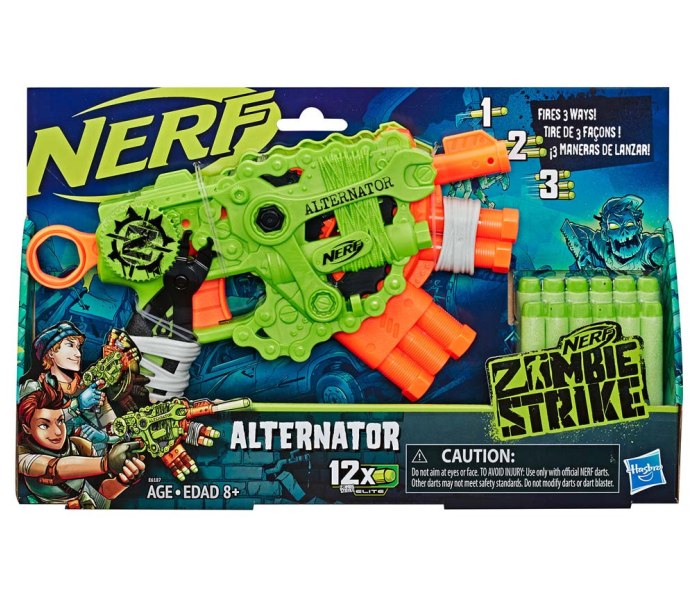 Igracka Nerf zombie alternator