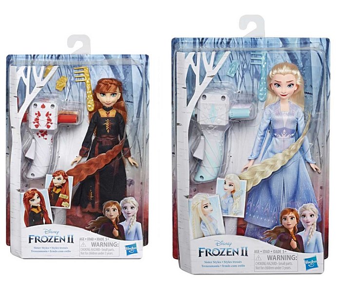 Igracka Frozen 2 lutka sister styles
