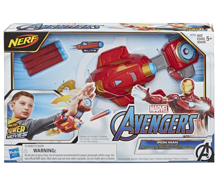 Igracka Avengers Iron man nerf blaster rukavica