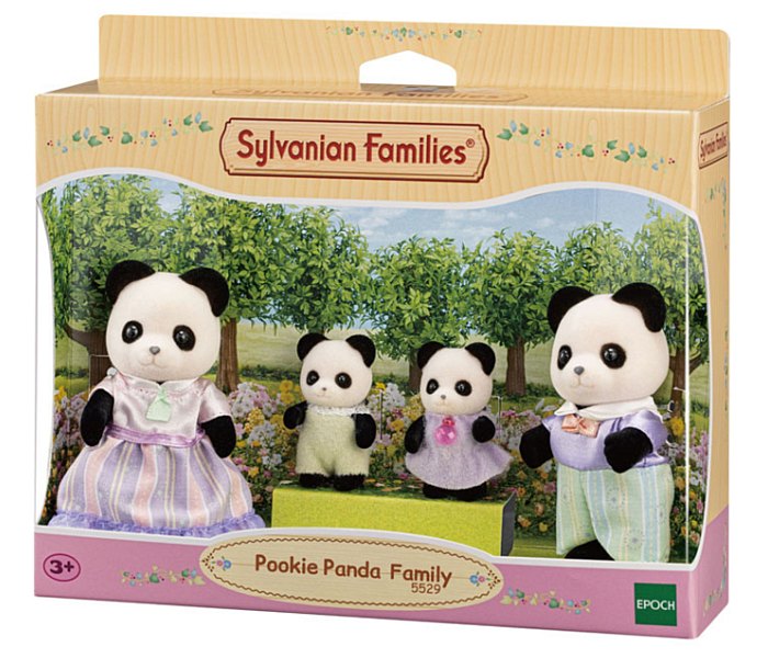 Igračka Sylvanian, panda porodica