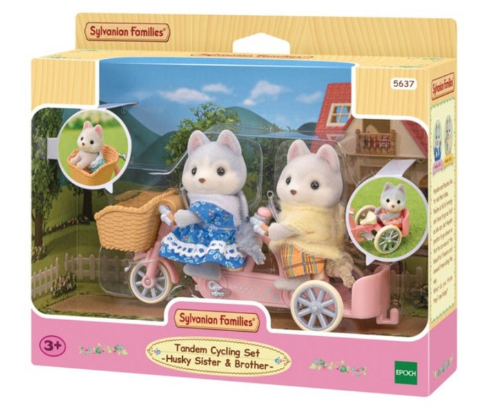 Igračka Sylvanian, tandem cycling set