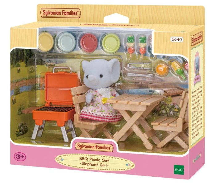 Igračka Sylvanian, bbq picnic set