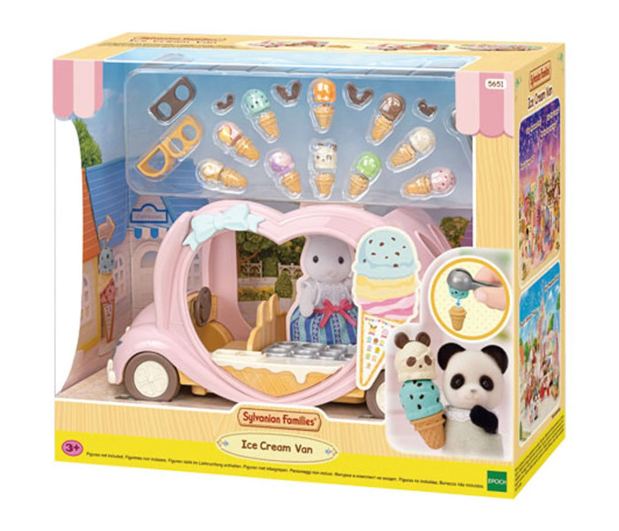 Igračka Sylvanian, sladoled kombi