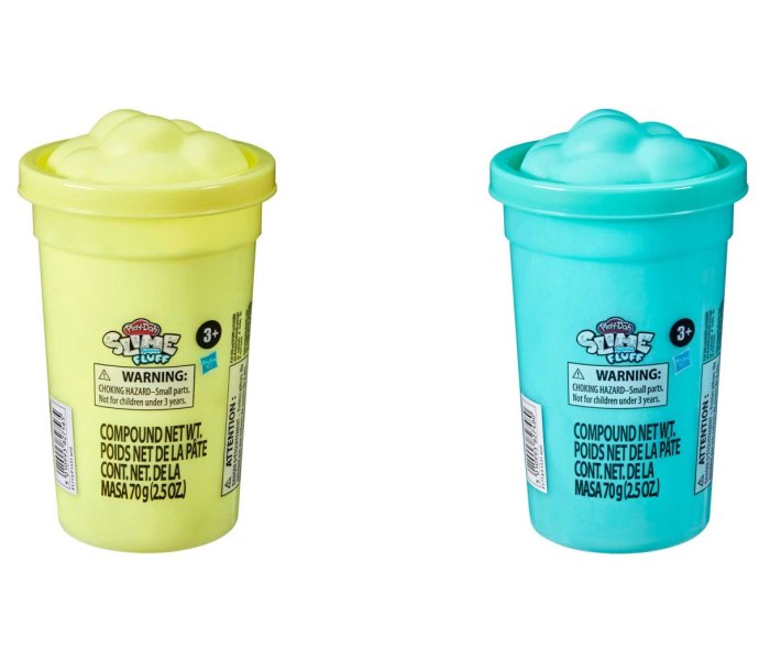 Igračka Play doh slime feathery fluff mega can ast