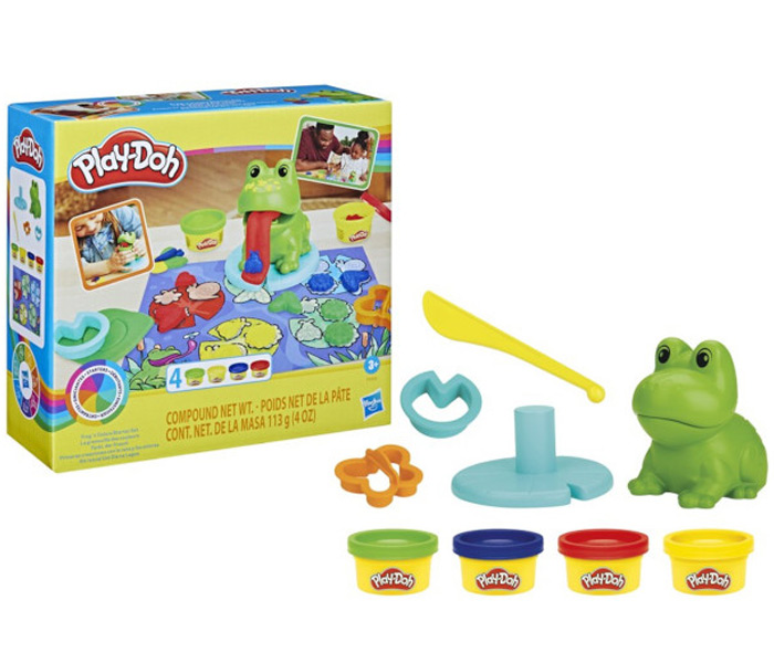 Igračka Play Doh frog n colours set