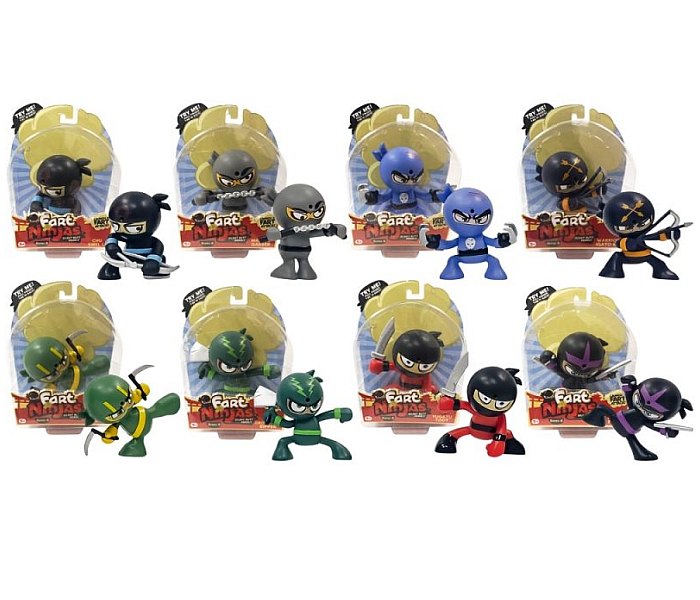 Igračka Fart Ninjas clip figura