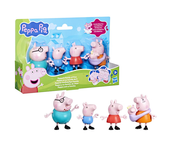 Igračka Pepa prase-petočlana porodica