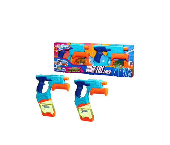Igračka Nerf super soaker pistolj na vodu dunk fill 2pk