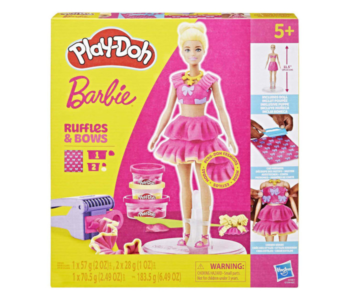 Igračka Play Doh Barbie ruffles and bows