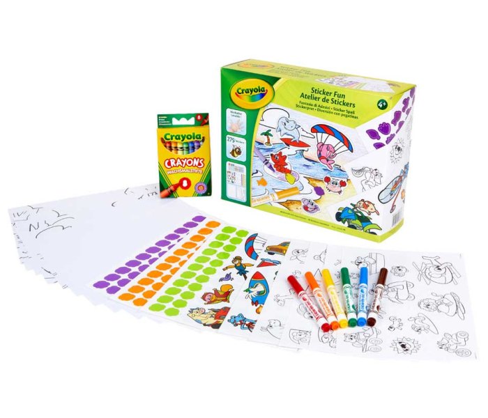 Cryola sticker fun set