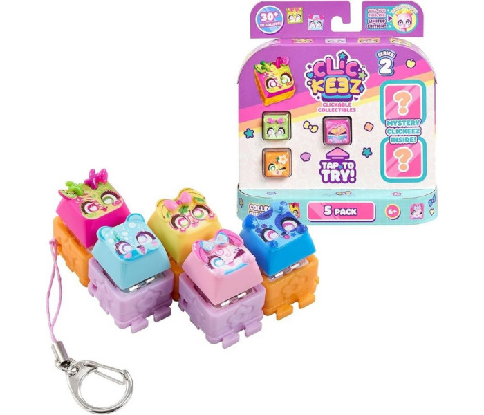 Igračka Clickeez privezak 5 kom