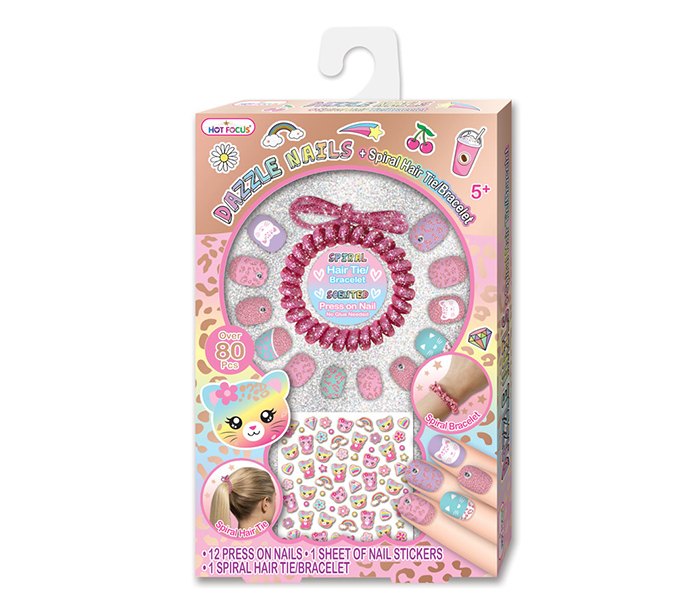 Igracka Hot focus leopard set za nokte