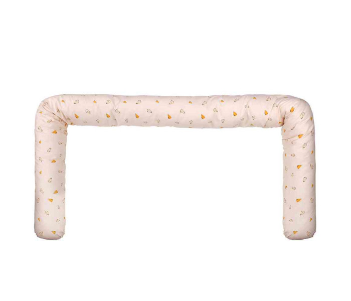 Hygge ogradica za krevetac valjak, žuta