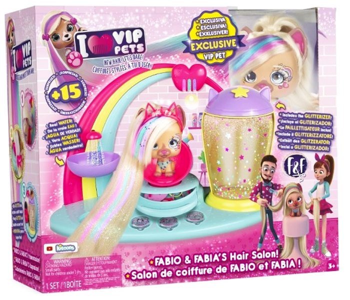 Igračka Vip pets Fabio and Fabias salon set