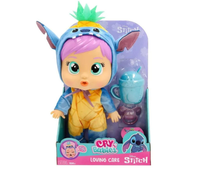 Igračka Crybabies loving care stitch