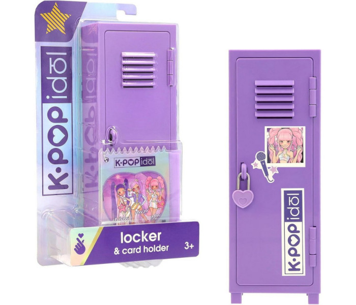 Igračka K-pop idol locker set