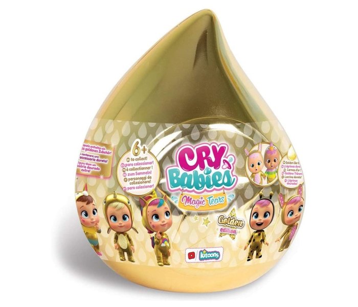 Igračka Mini Crybabies zlatna serija