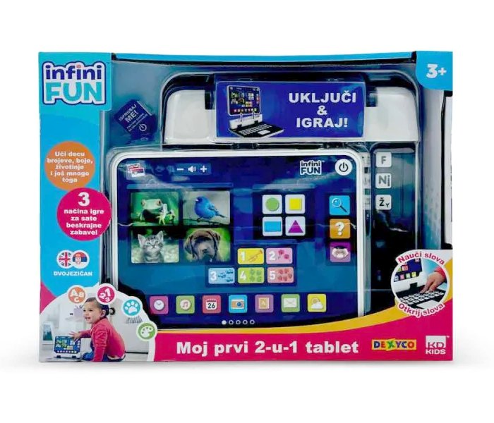 Edukativna igračka moj prvi tablet 2 u 1