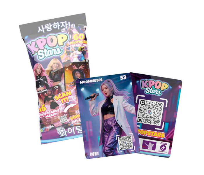 Igračka K-Pop stars kartice