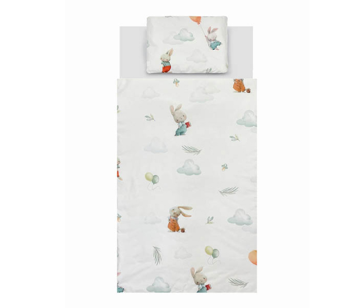 Posteljina kidzz 3 dijela, zeka mint