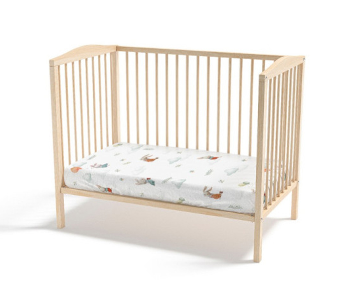 Kidzz čaršaf sa lastikom, zeka mint