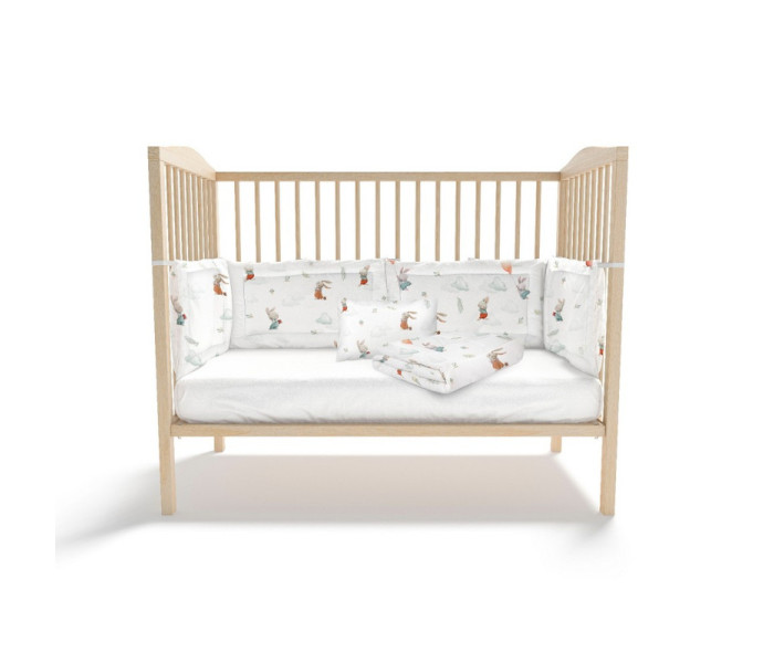 Posteljina kidzz 6/1, zeka mint