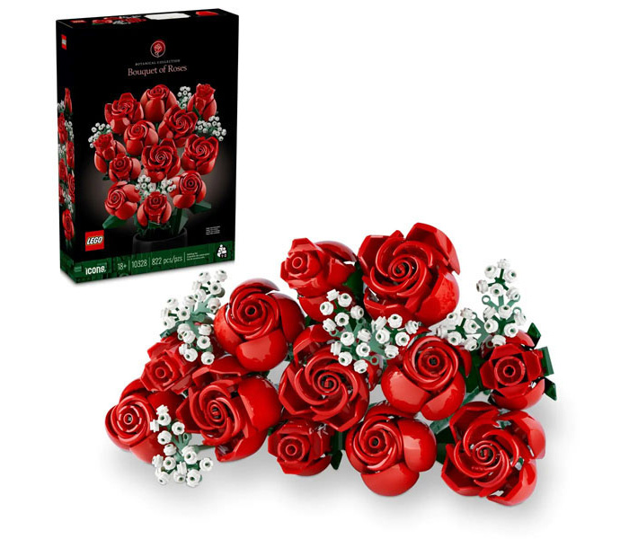 Igračka Lego kocke Botanical Collection Bouquet of Roses 18g+