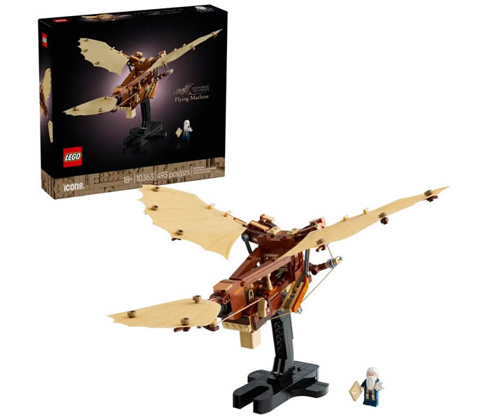 Igračka Lego kocke Icons Leonardo da Vinci's Flying Machine 18+