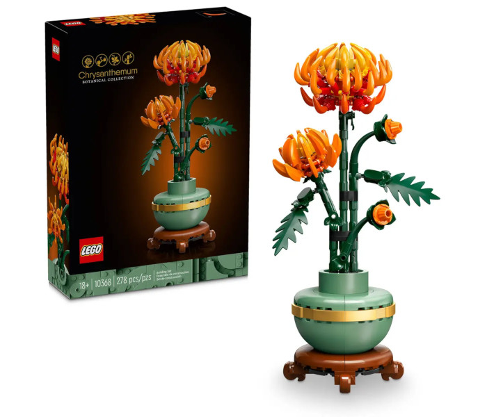 Igračka Lego kocke The Botanical Collection Chrysanthemum 18+