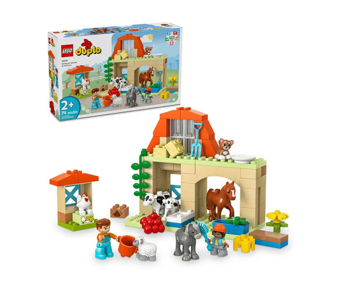 Igračka Lego kocke Duplo Caring for Animals at the Farm 2g+