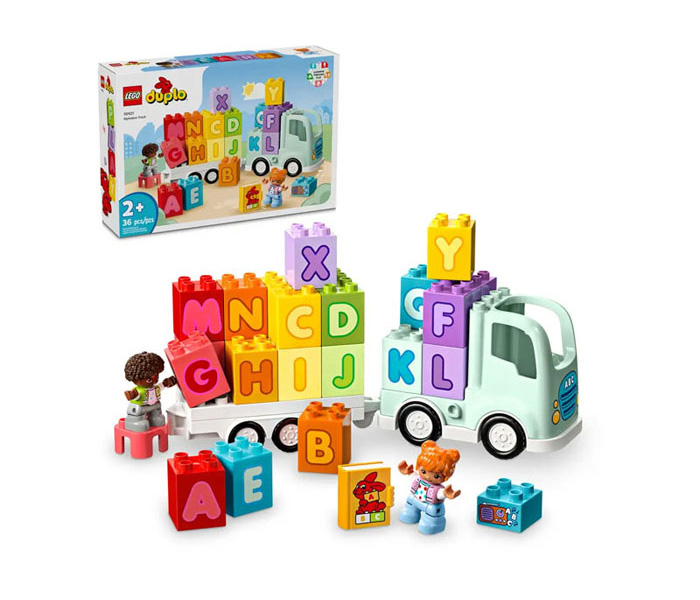 Igračka Lego kocke Duplo Alphabet Truck 2g+