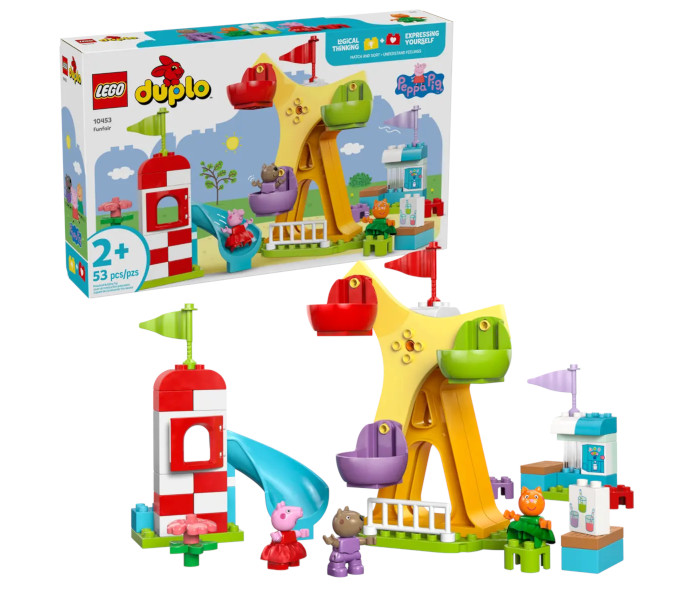 Igračka Lego kocke  DUPLO Peppa Pig Funfair 2+