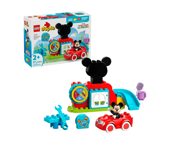 Igračka Lego kocke DUPLO Mickey Mouse Clubhouse & Car 2+