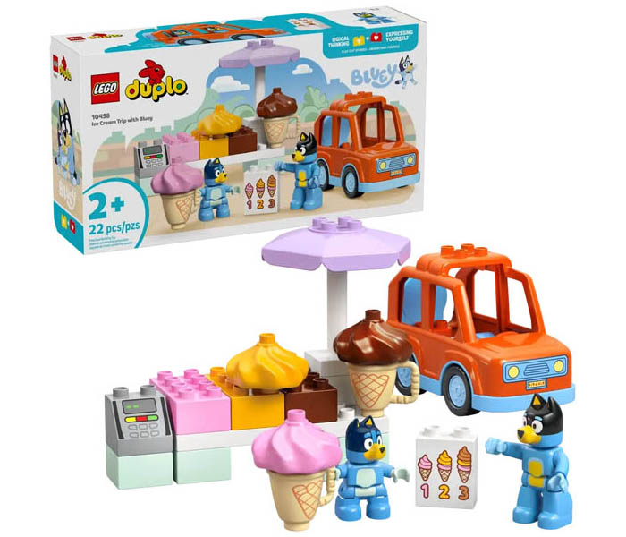 Igračka Lego kocke Bluey Ice Cream Trip with Bluey 2+