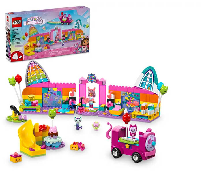 Igračka Lego kocke Gabby's Dollhouse Party Room 4+
