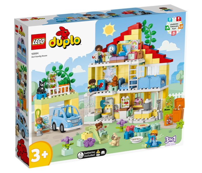 Igračka Lego kocke duplo 3in1 family house, 3g+