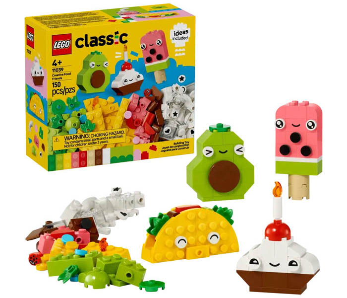 Igračka Lego kocke Classic Creative Food Friends 4+