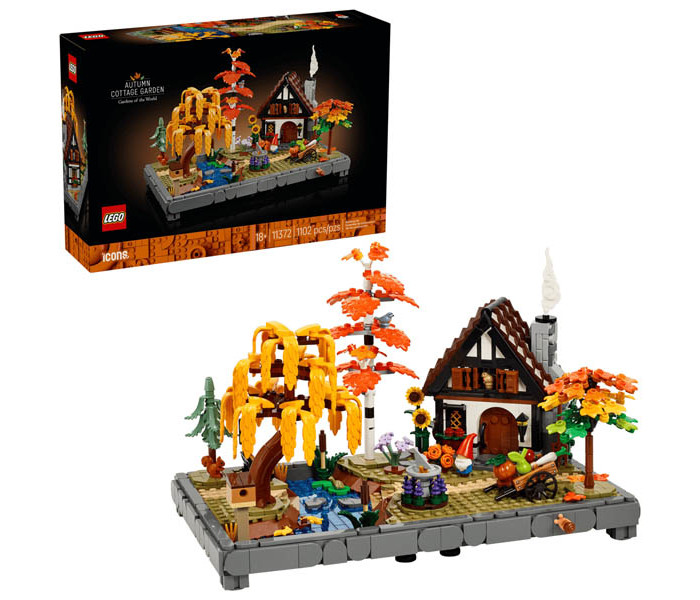 Igračka Lego kocke Icons Autumn Cottage Garden 18+