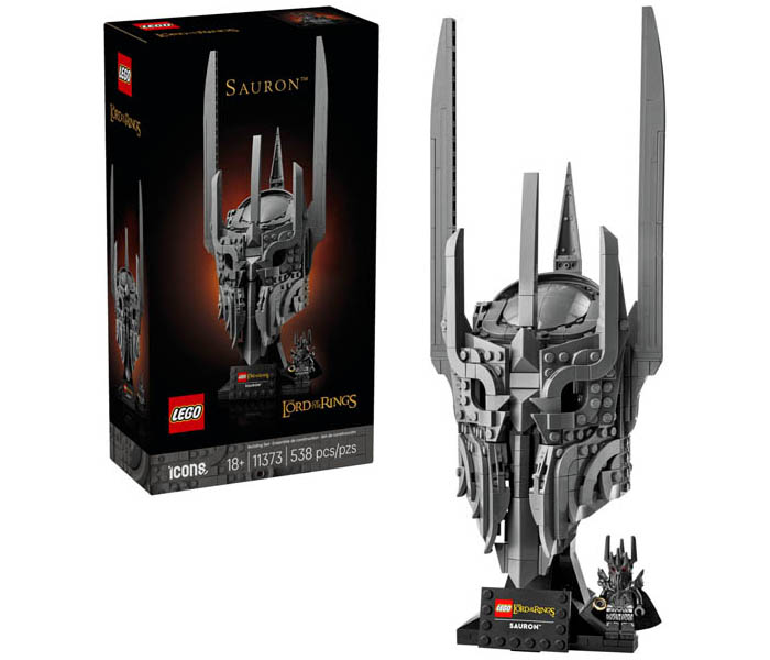 Igračka Lego kocke Icons The Lord of the Rings: Sauron's Helmet 18+