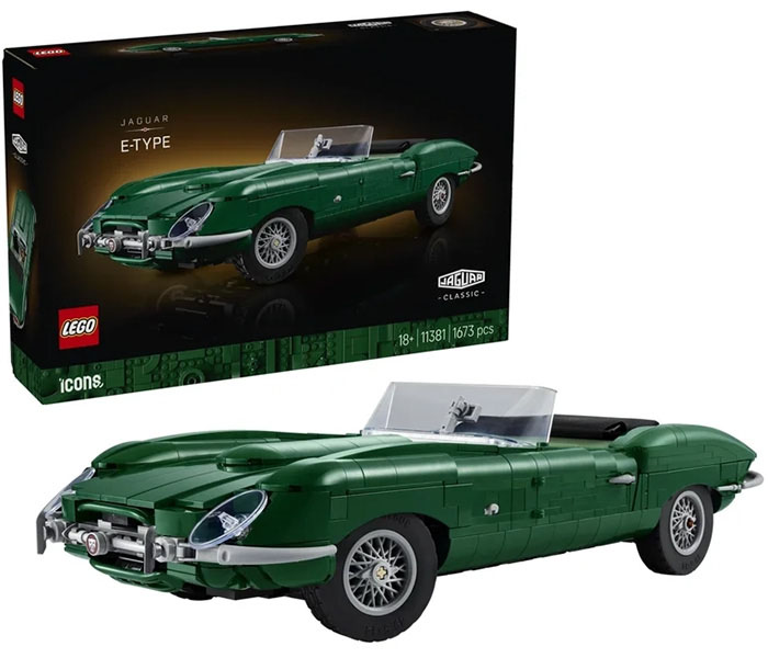Igračka Lego kocke 11381 Jaguar E-Type V29
