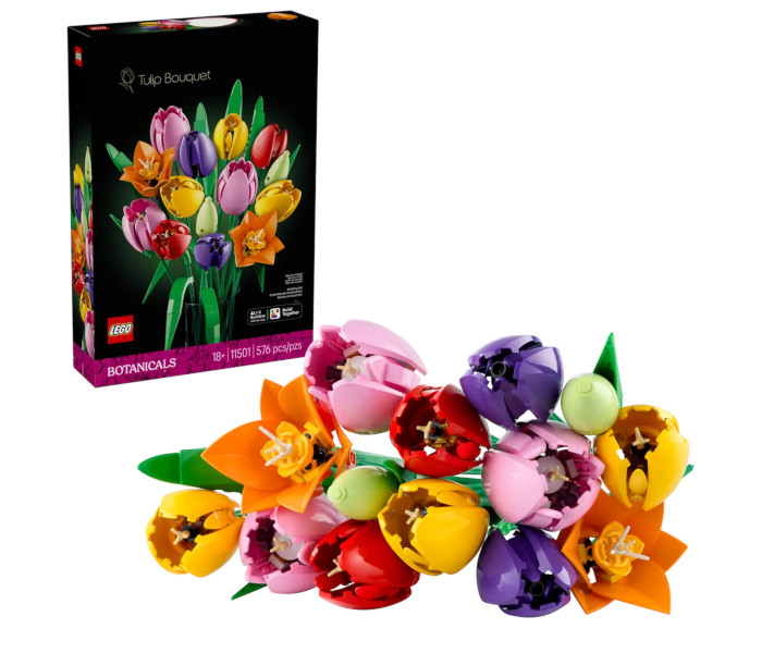 Igračka Lego kocke Botanicals Tulip Bouquet 18+