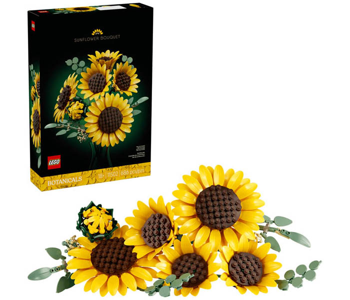 Igračka Lego kocke Botanicals Sunflower Bouquet 18+